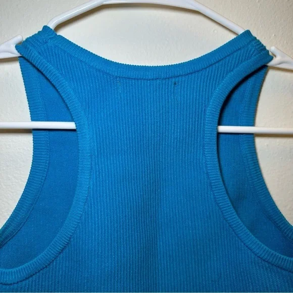 *3/20* NanaMacs Duly Noted Ribbed Racer Crop Tank - Picture 11 of 12